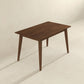 Lewis 47" Wooden Dining Table | Walnut