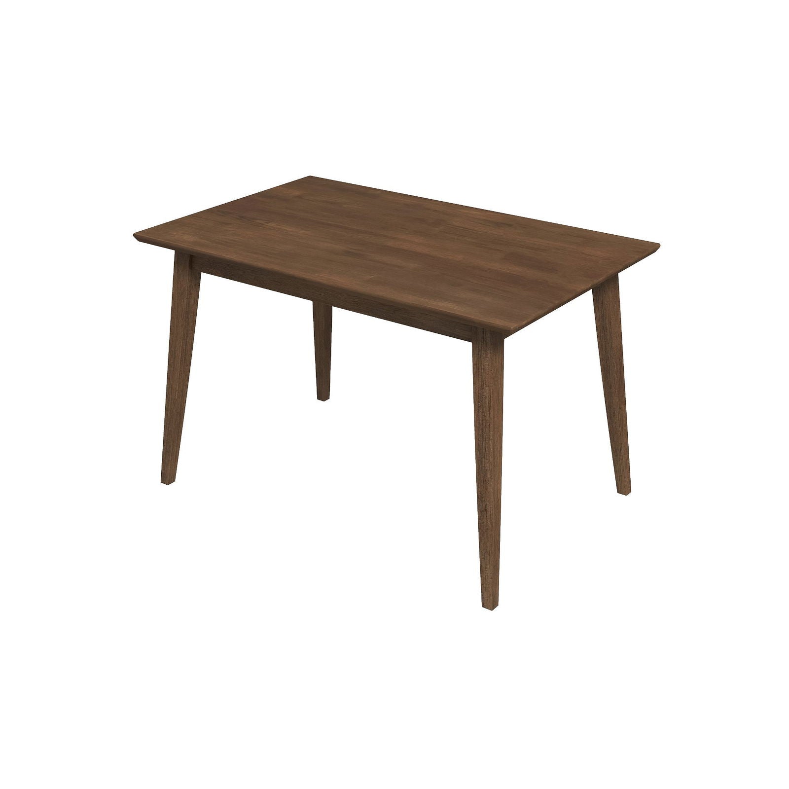 Lewis 47" Wooden Dining Table | Walnut