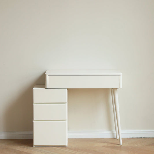 Liriodendron Natural Wood Dresser Table, White