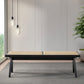 Logan Rattan Bench | Black