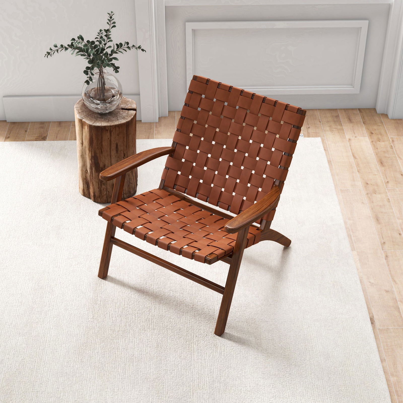 Madison Leather Armchair | Brown