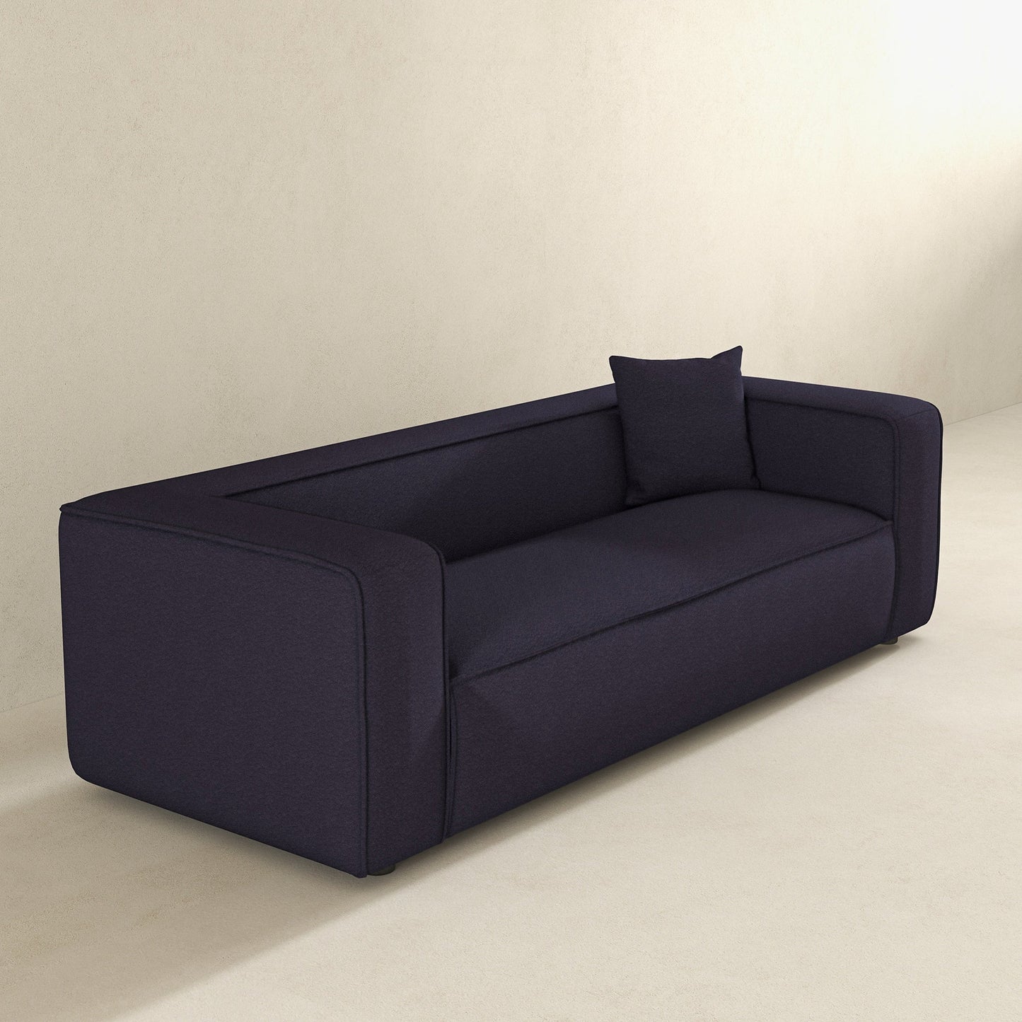 Baker 91" Modern Boucle Sofa