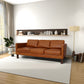 Waxed Leather Sofa | Cognac