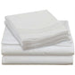 Microfiber Queen Size 4 Piece Sheet Set, White