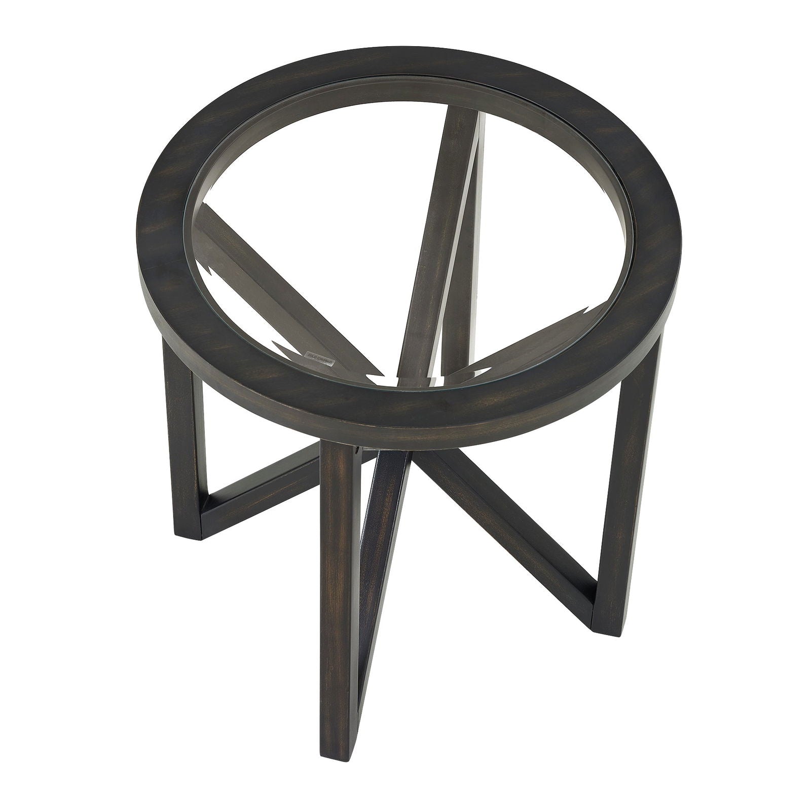 Modern Simple Tempered Glass Side Table