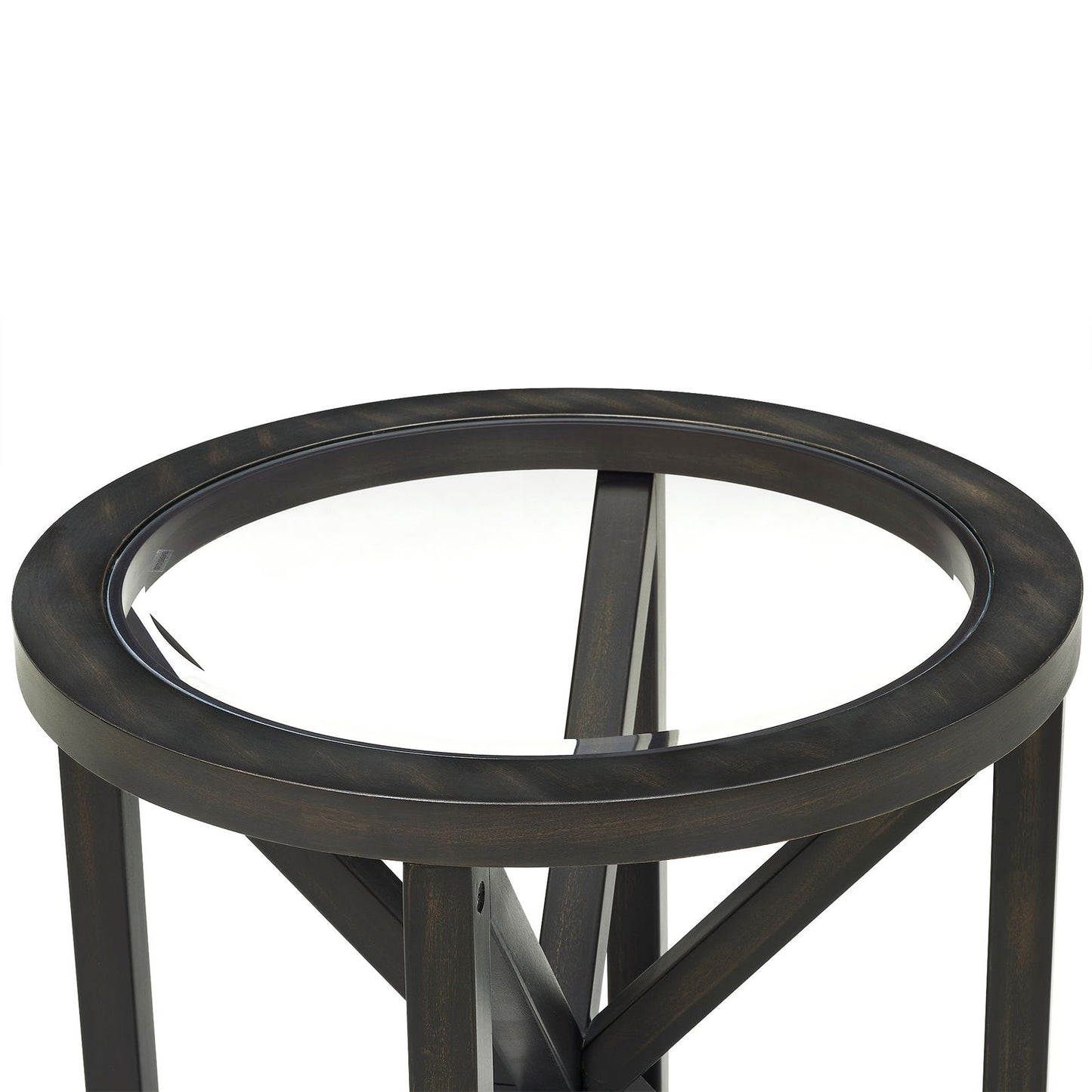 Modern Simple Tempered Glass Side Table