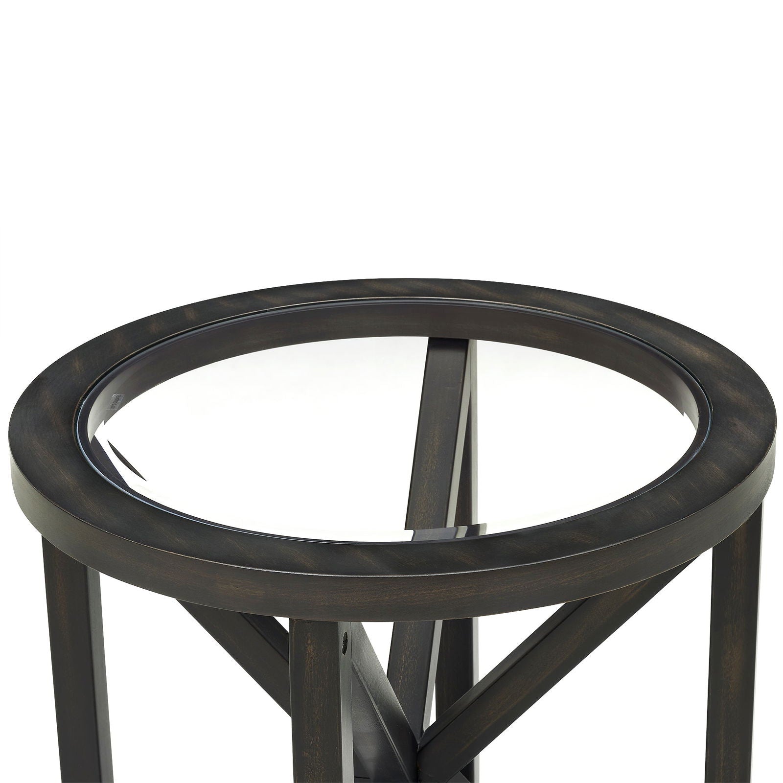 Modern Simple Tempered Glass Side Table