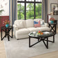 Modern Simple Tempered Glass Side Table