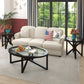 Modern Simple Tempered Glass Side Table