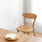 Natural Solid Oak Expandable Dining Table, Light Oak
