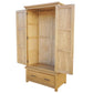 Oak Wardrobe with 1 Drawer