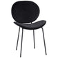 Ormer Dining Chair - Black Velvet