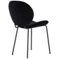 Ormer Dining Chair - Black Velvet