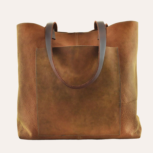 PCH Leather Tote Brown