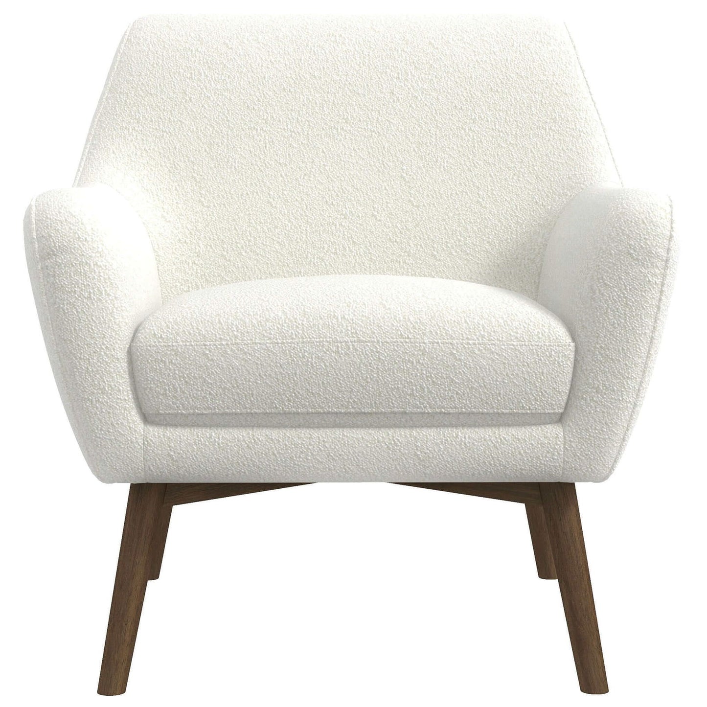 Pauline Boucle Lounge Chair | White
