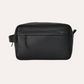 Premium Leather Travel Kit, Black
