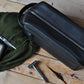 Premium Leather Travel Kit, Black