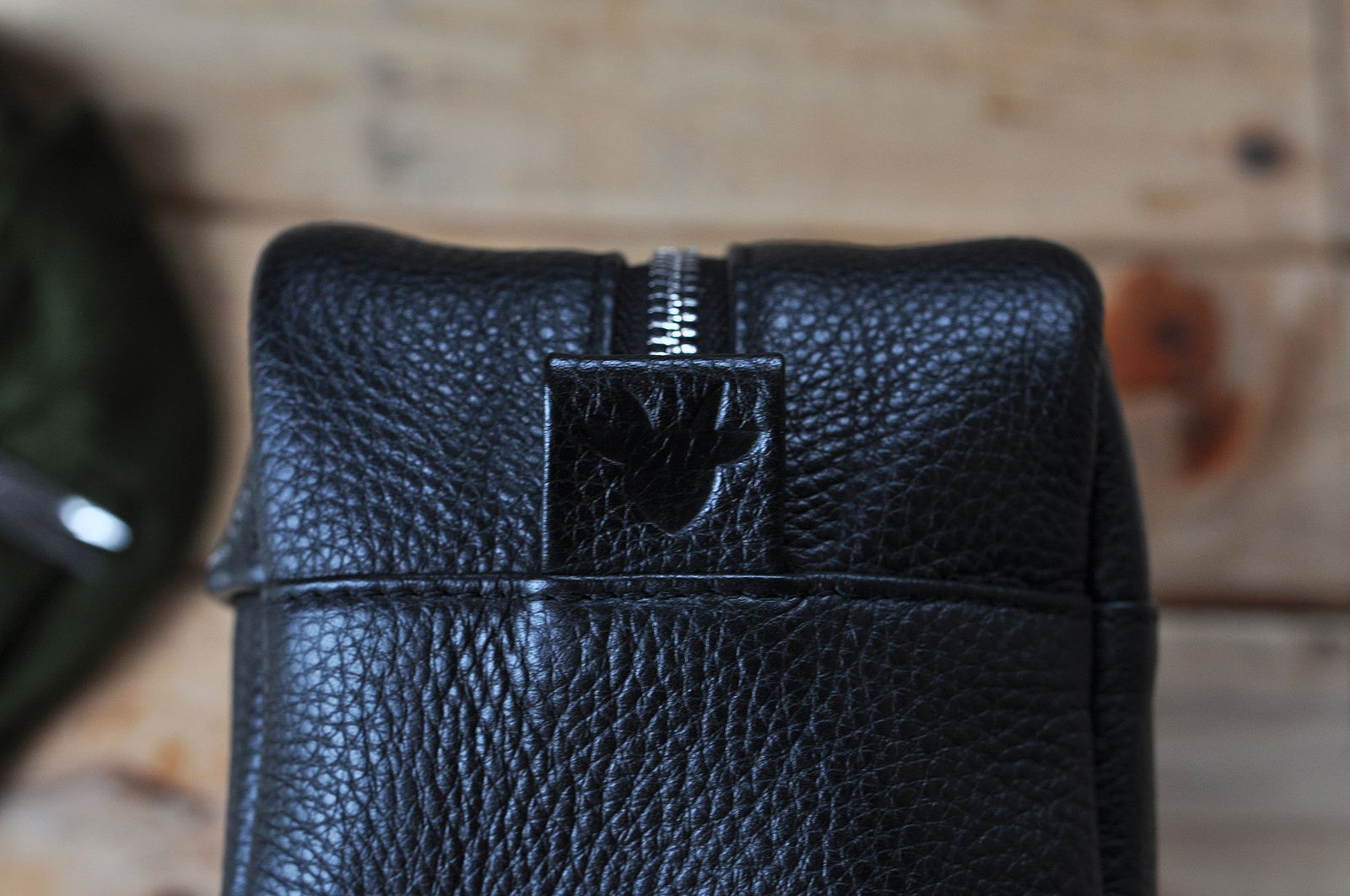 Premium Leather Travel Kit, Black