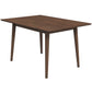 Rectangular 47" Wooden Dining Table | Walnut