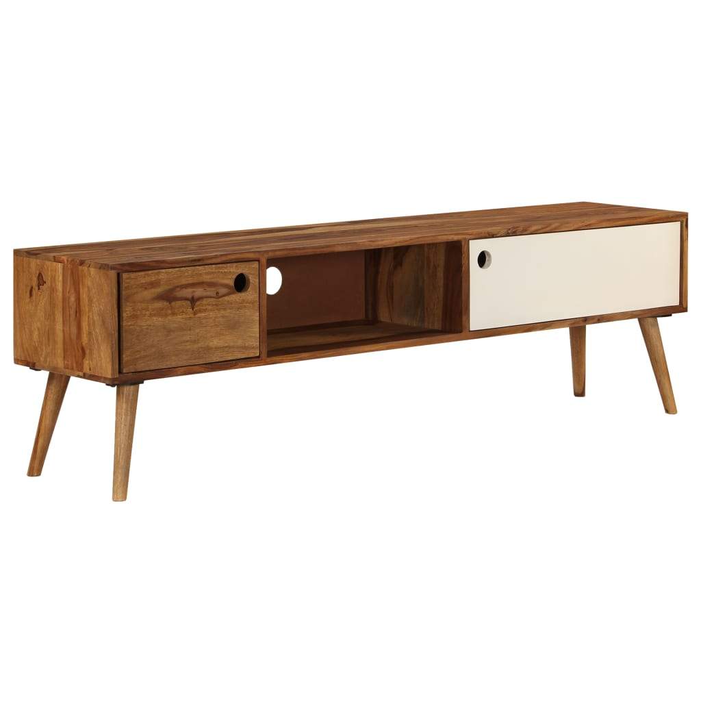 Sheesham Wood 55.1" TV Cabinet