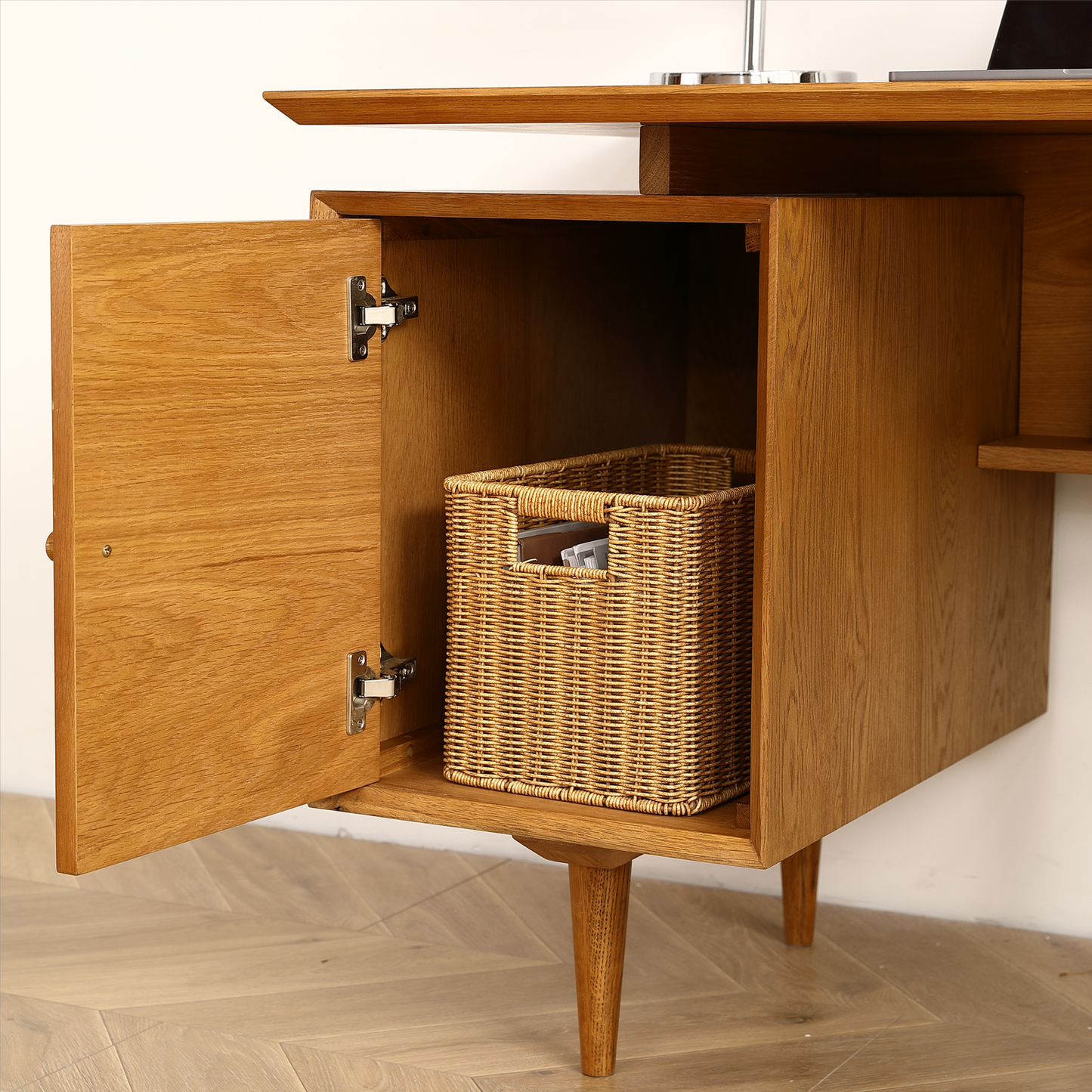Simple Oak Writing Desk