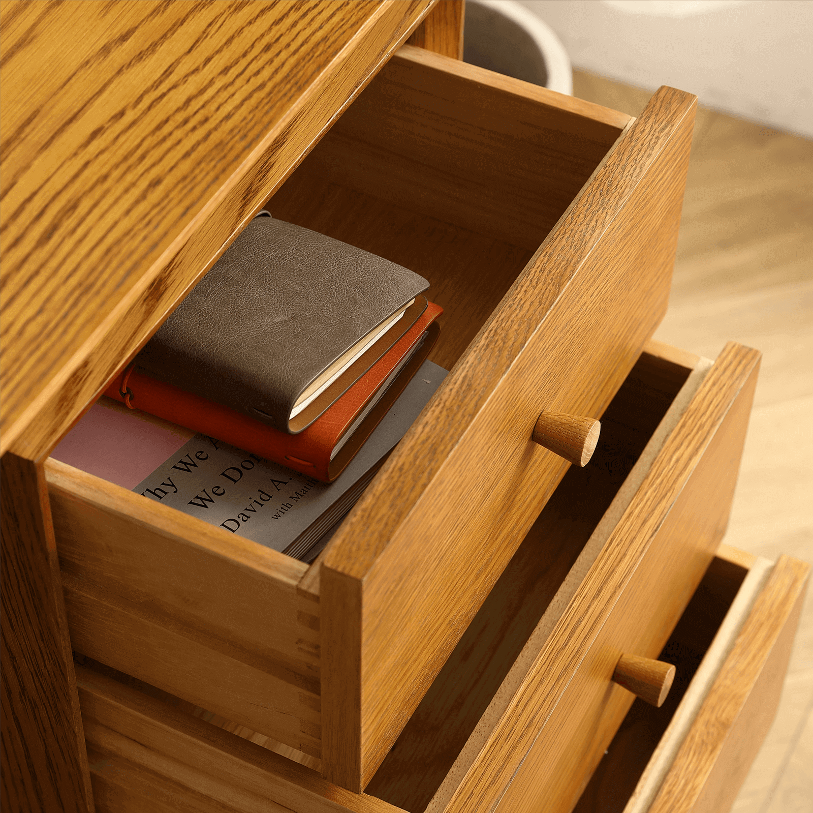 Simple Oak Writing Desk
