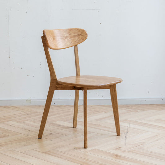 Simple Wooden Dining Chairs (Set of 4), Oak
