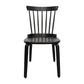 Slat Back Windsor Chair (Set of 2) - Black
