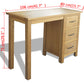 Solid Oak Desk with 3 Drawers