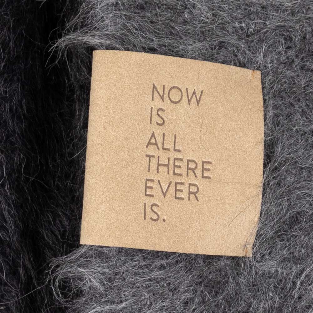 Suri Blanket| Black + Dark Gray