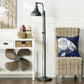 Tall 65" Floor Lamp in Distressed Metal Finish
