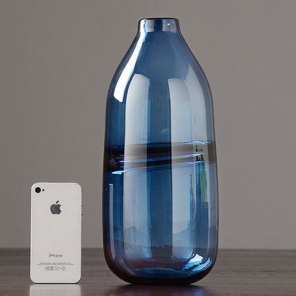 Thick Shadowy Unique Glass Vase