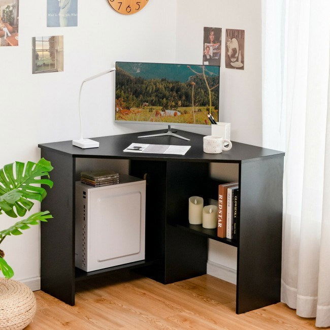 Triangle Corner Computer Desk