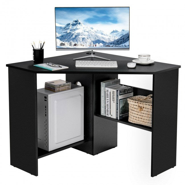 Triangle Corner Computer Desk