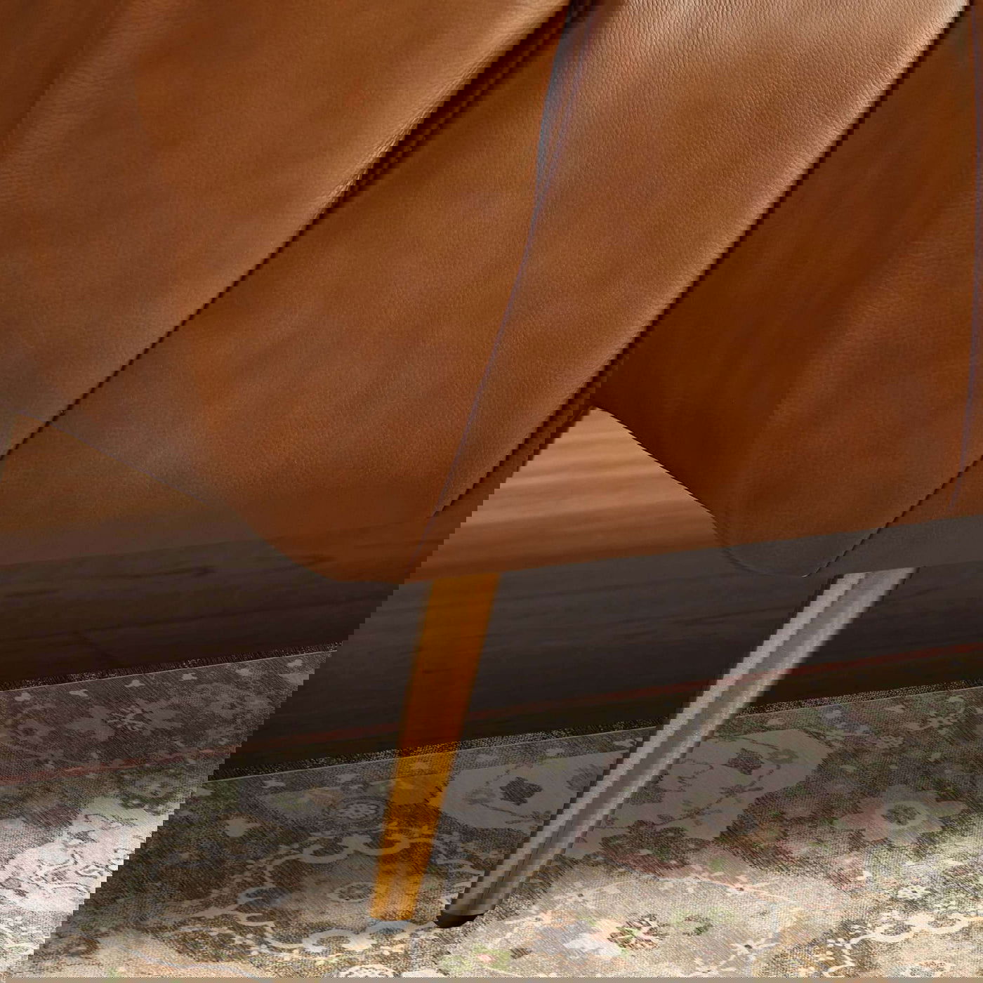 Vincent Leather Sofa | Cognac