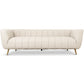 Vincent Leather Sofa | Cream