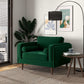 Fairfield Velvet Lounge Chair | Green