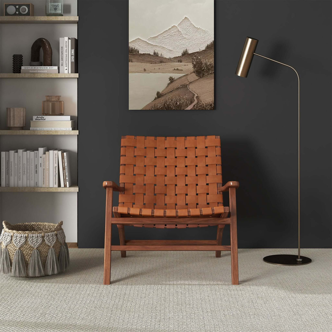 Madison Leather Armchair | Brown