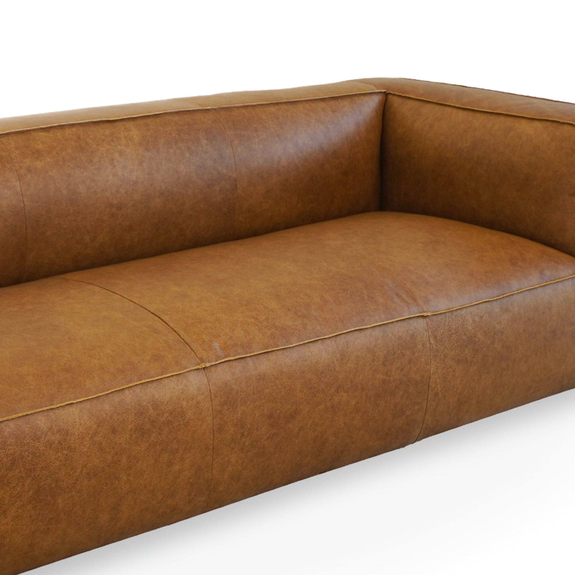 Easton Leather Sofa | Tan