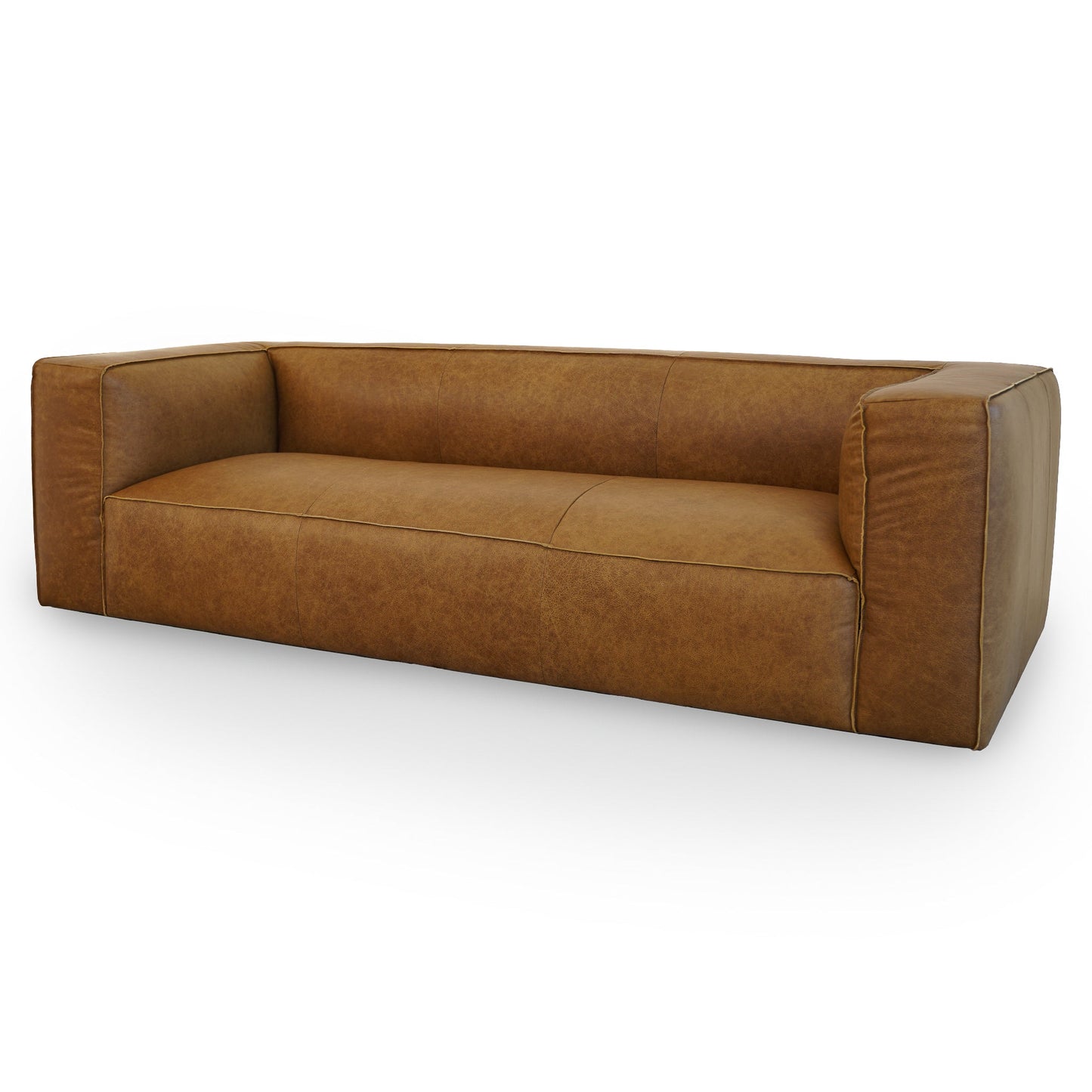 Easton Leather Sofa | Tan