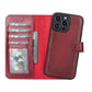 Casper iPhone 12 Series Detachable Leather Wallet Case