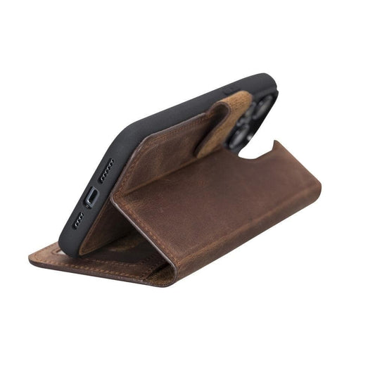 Casper iPhone 12 Series Detachable Leather Wallet Case